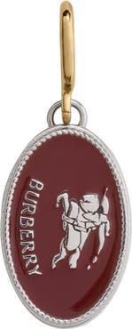 Burberry Knight Stamp Enamel Charm
