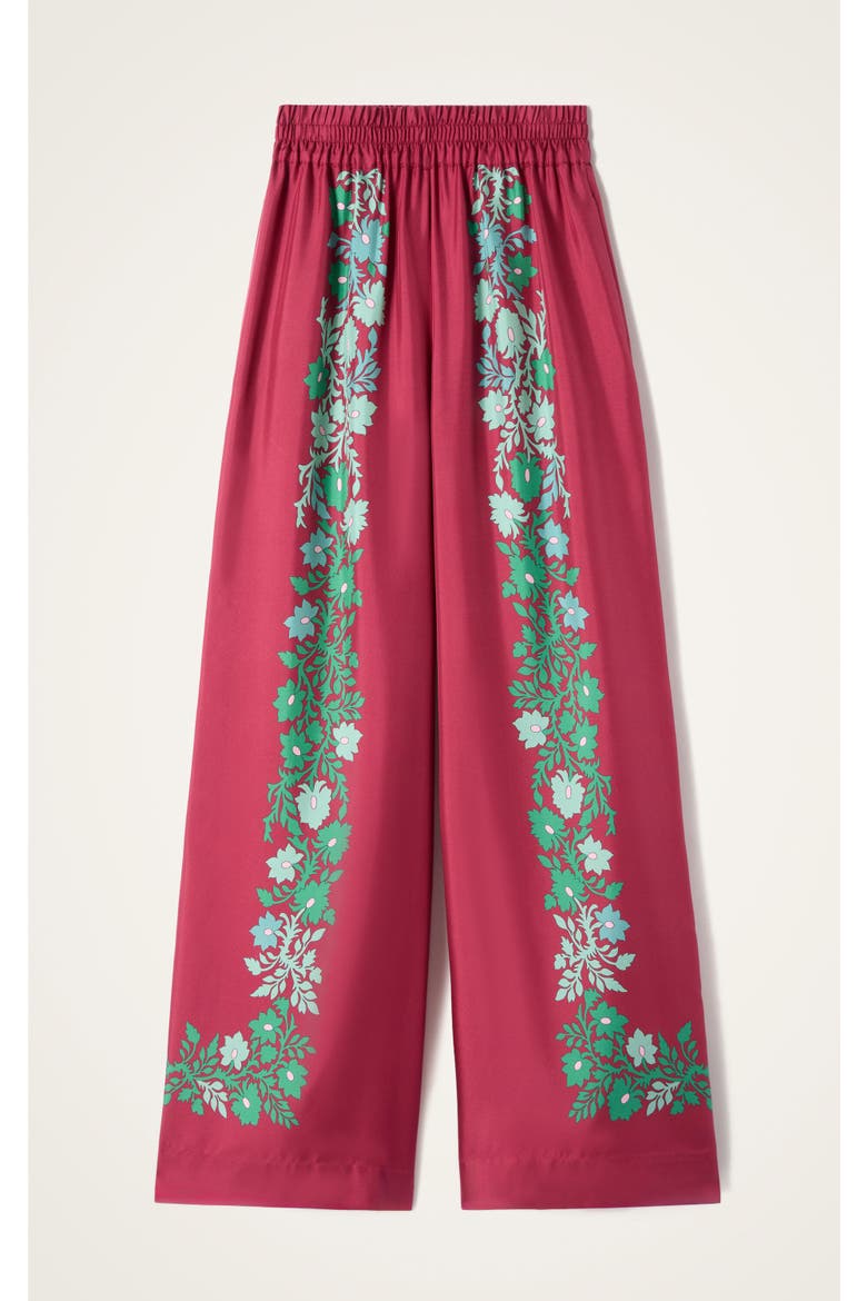 Palazzo Pants Placée, Alternate, color, Regalia Placée Red