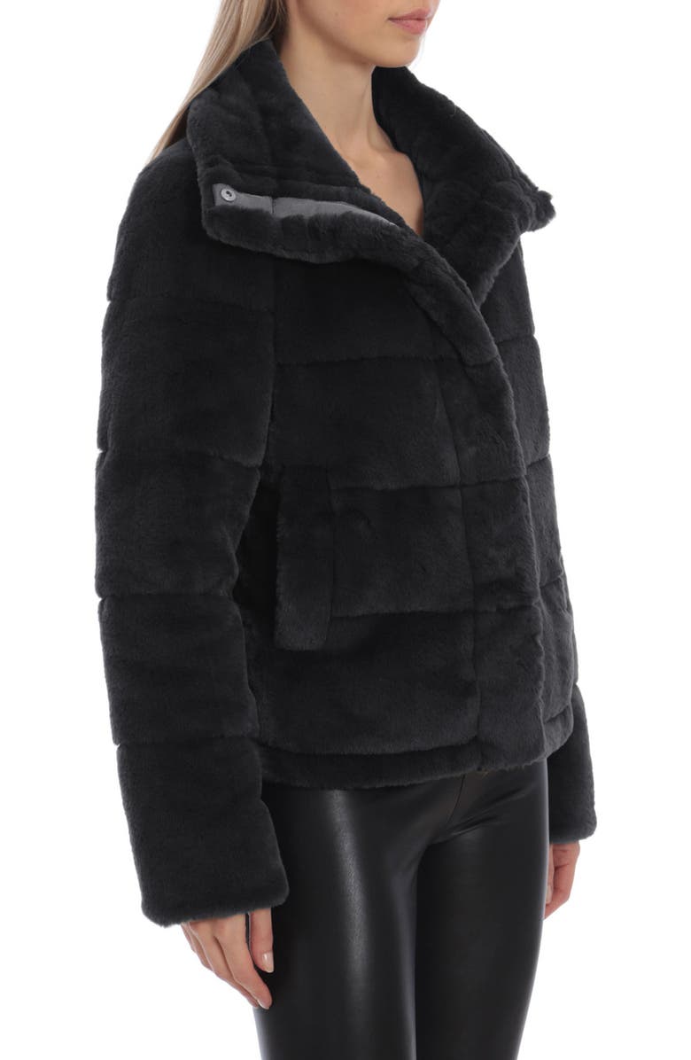 Avec Les Filles Faux Fur Puffer Jacket, Alternate, color, 