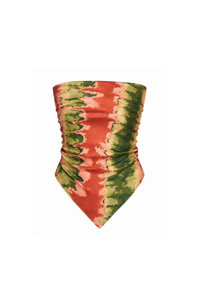 Moussor Scarf Top Raki, Alternate, color, Raki Orange