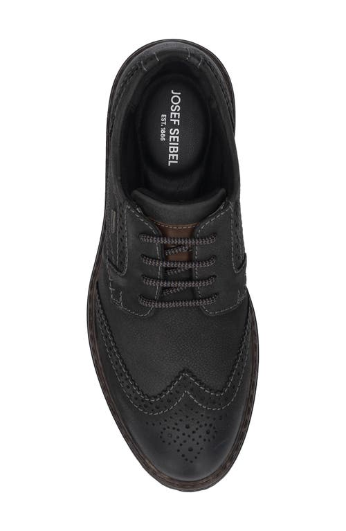 Josef Seibel Erroll Waterproof Wingtip Derby In Gray