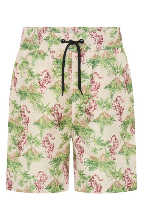 Kids' Tiger Island UPF 50+ Swim Trunks (Big Kid)