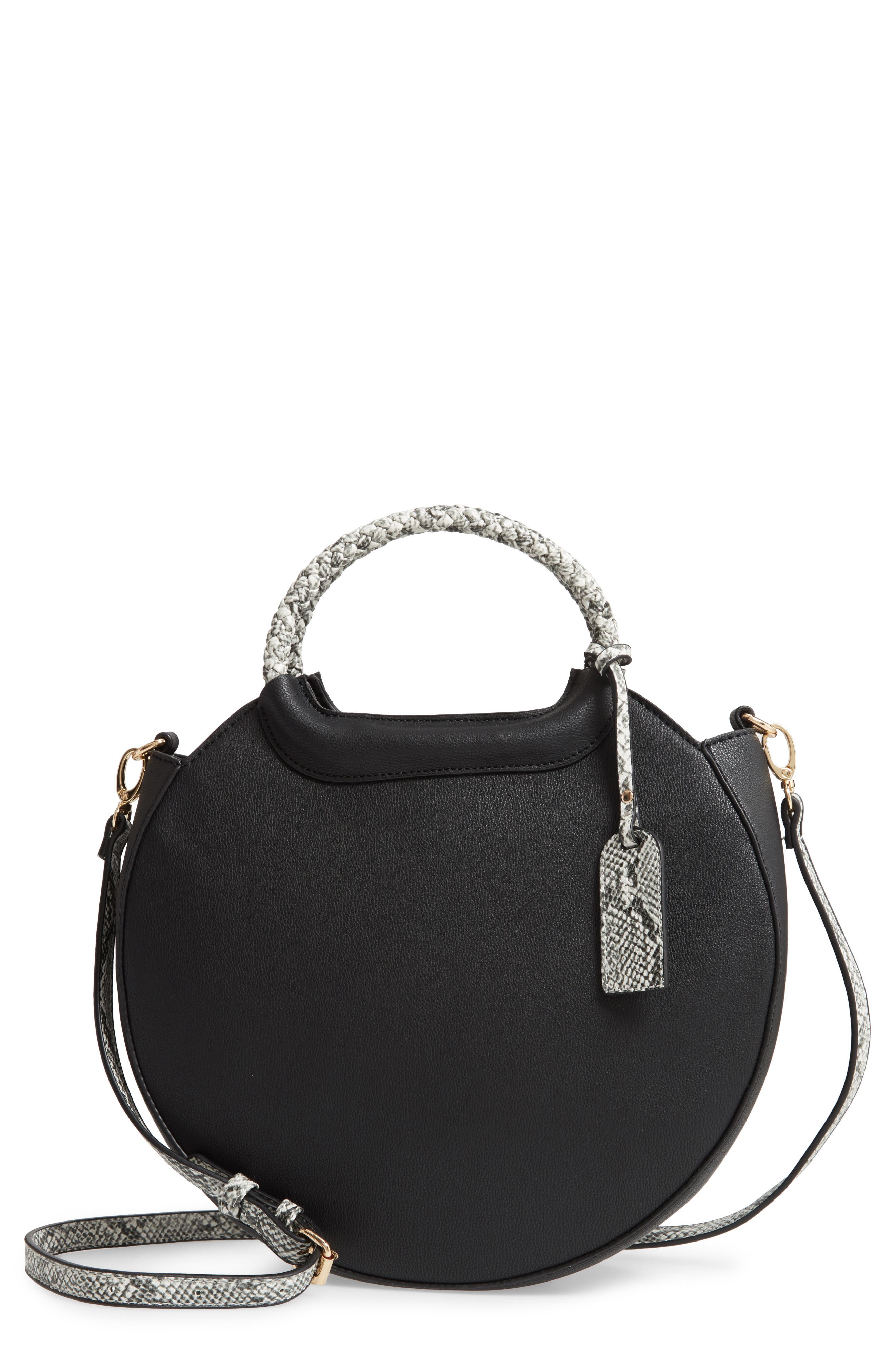 Sole Society Hudson Faux Leather Canteen Tote, Main, color, 