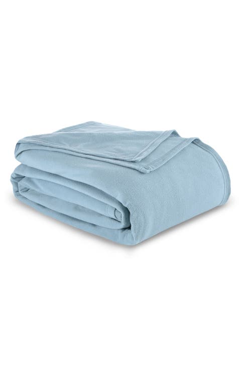 Microfleece Throw Blanket