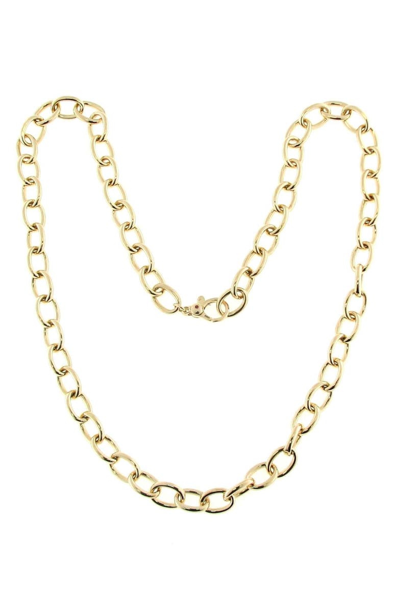 Roberto Coin 18-Karat Gold Chain Necklace, Main, color, Yellow Gold