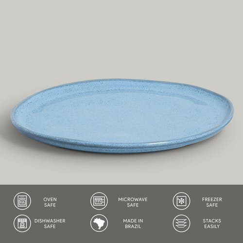 Porto Brasil Buffet Dinner Plate Set Of 6 In Blue