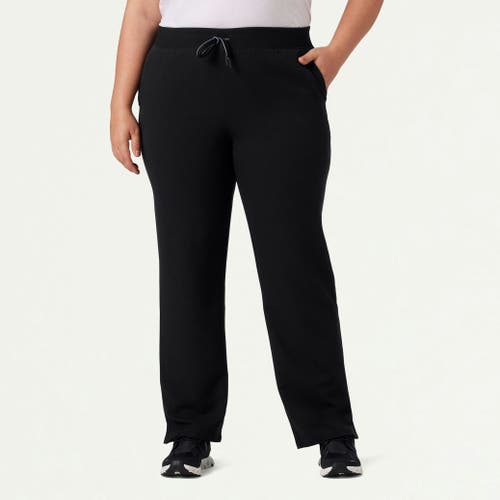 Jaanuu 5-pocket Classic Mid-rise Scrub Pant In Black