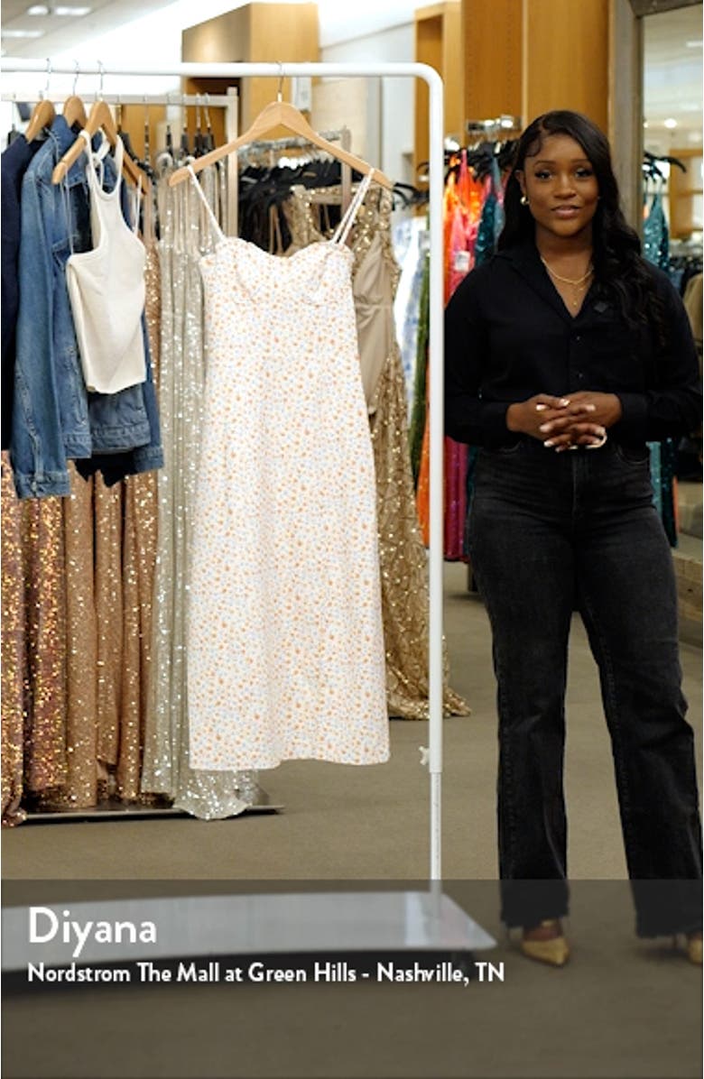 Echo Ruffle Slipdress, sales video thumbnail