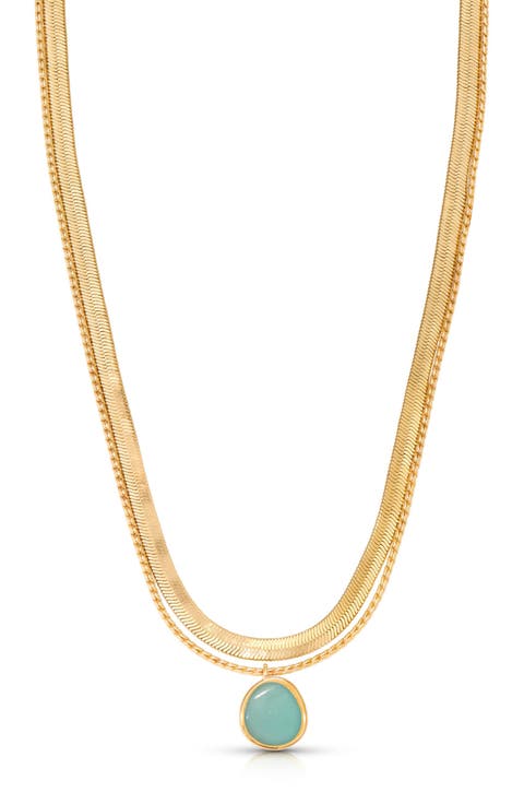 Radiant Orb Layered Necklace