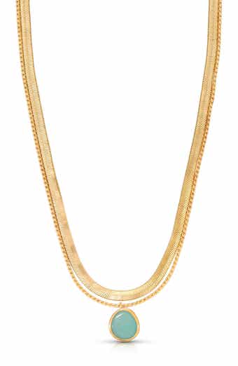 Radiant Orb Layered Necklace