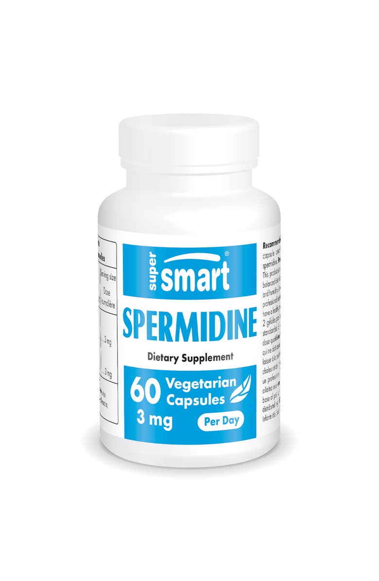 SuperSmart Spermidine 3mg per Day, Main, color, NO COLOR