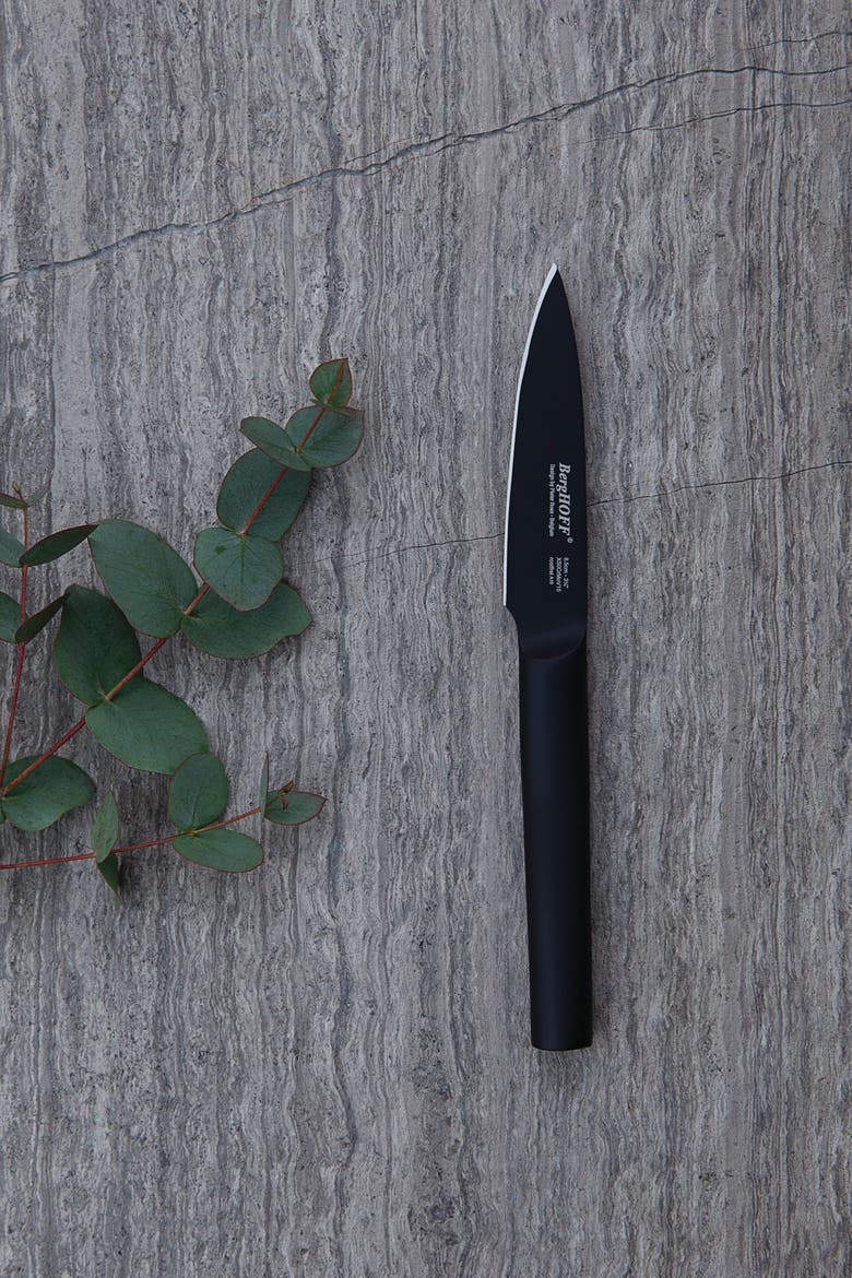 Black 3.35" Paring Knife, Alternate, color, BLACK
