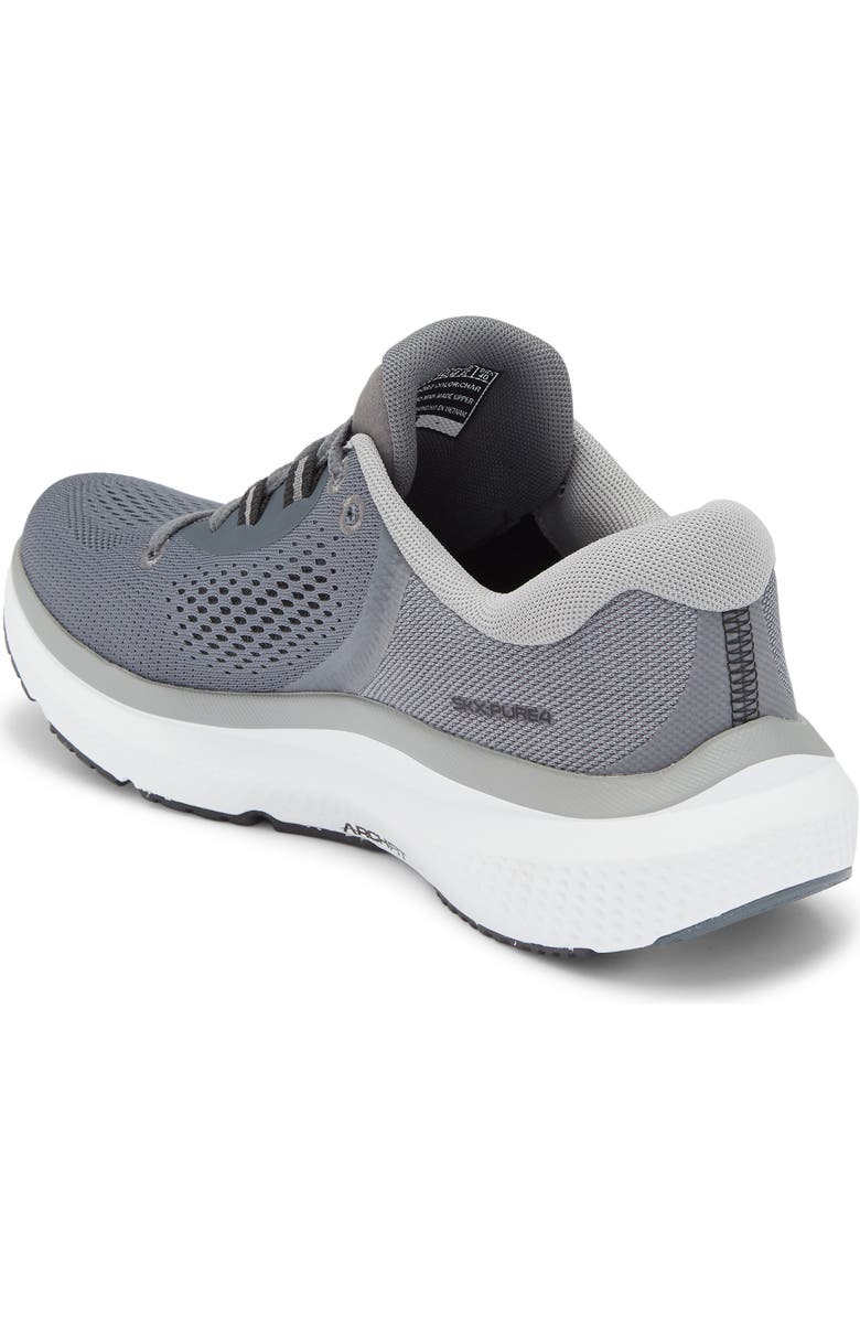 SKECHERS Go Run Pure 4 Arch Fit Running Shoe, Alternate, color, Charcoal