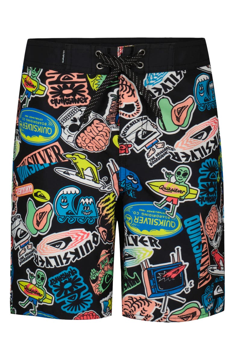 Quiksilver Kids' Everyday Swim Trunks, Alternate, color, Black