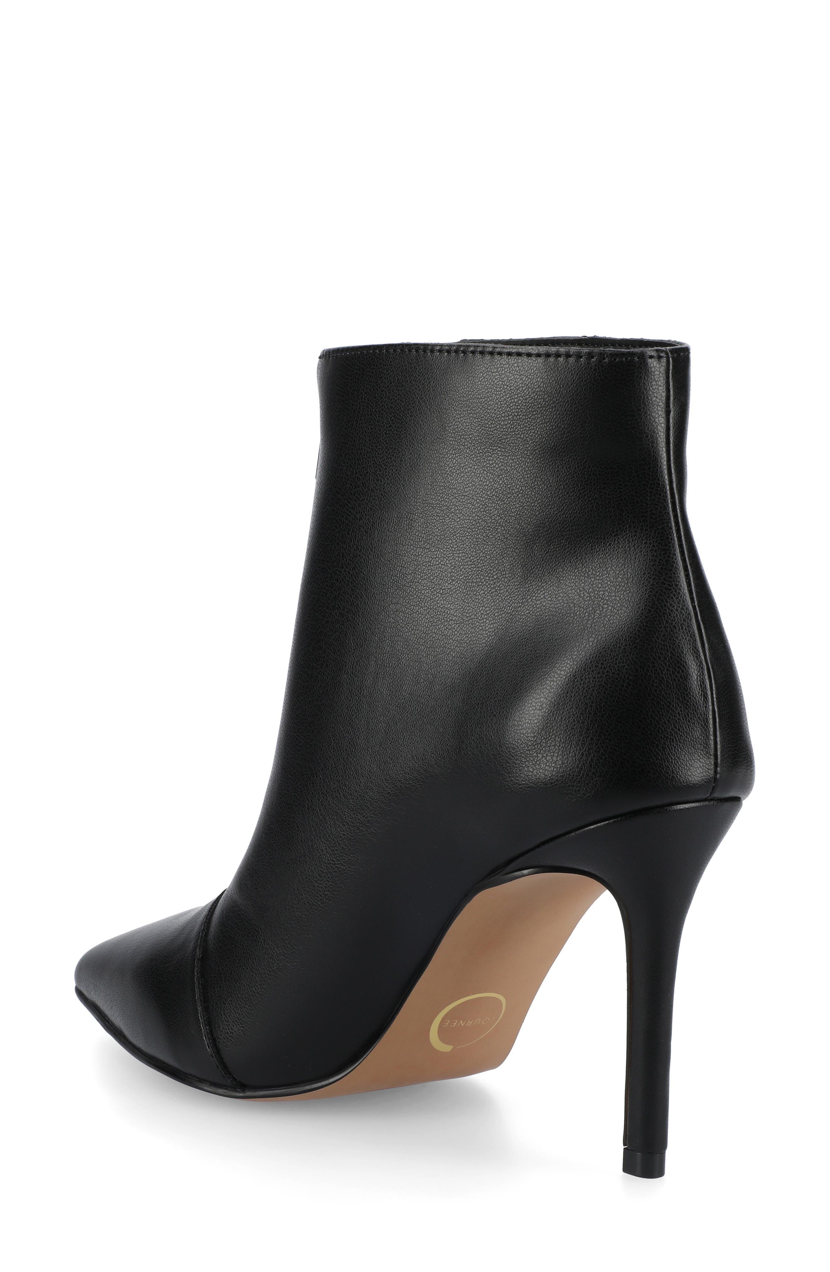 Journee Collection Mayra Front Zip Boot, Alternate, color, Black