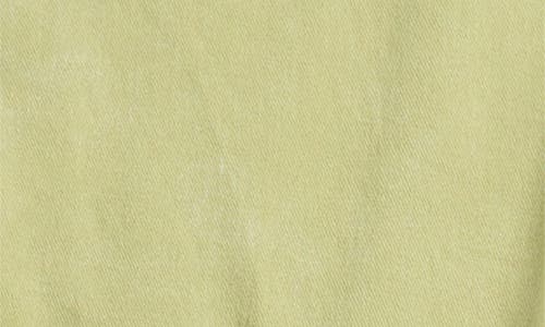 Honor The Gift Mens Green Text-embroidery Wide-leg Cotton Cargo Trousers In Green