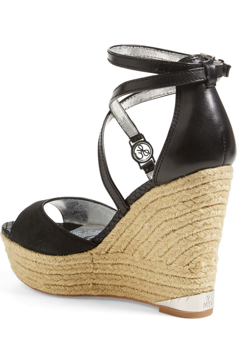 Sam Edelman 'Turner' Espadrille Wedge Sandal, Alternate, color,