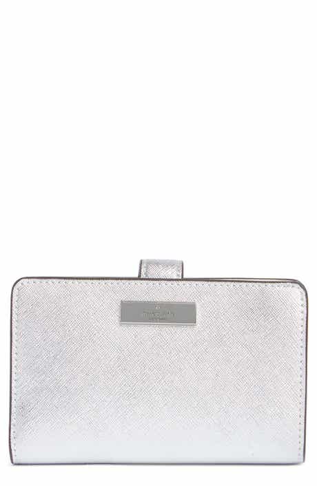 Kate Spade New York kenzie metallic bifold wallet