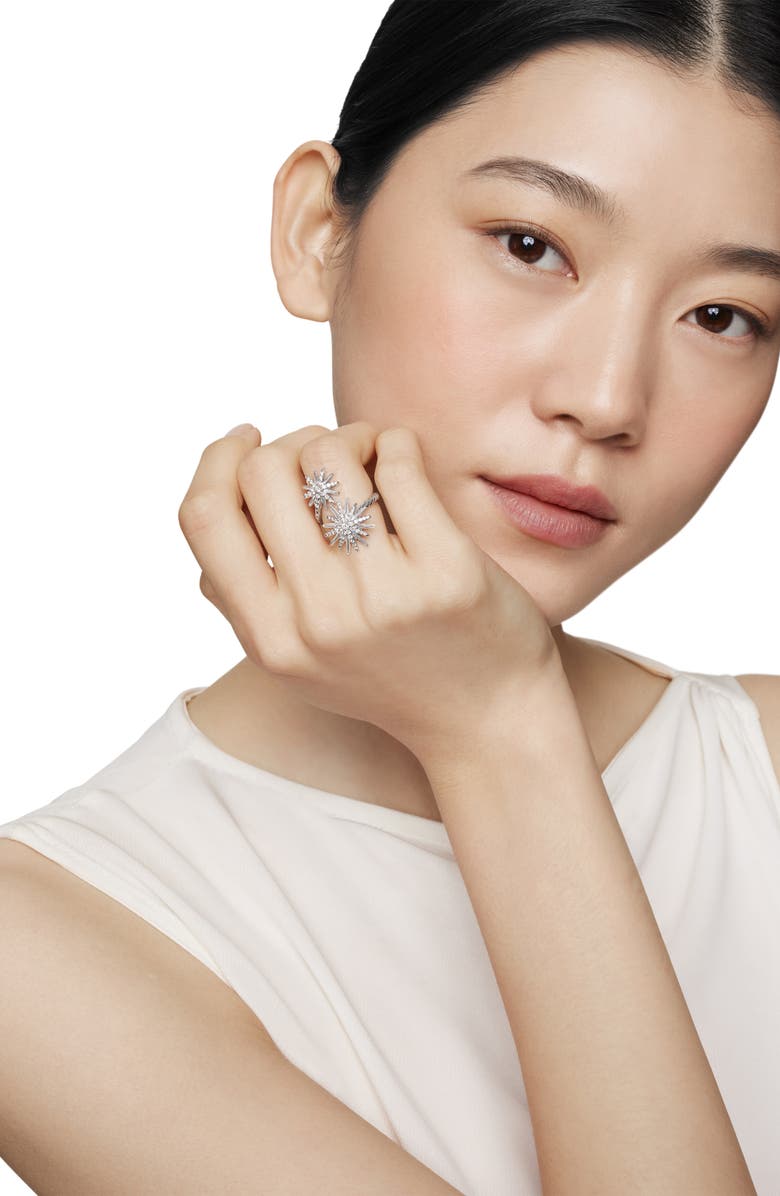 David Yurman Starburst Bypass Ring, Alternate, color,