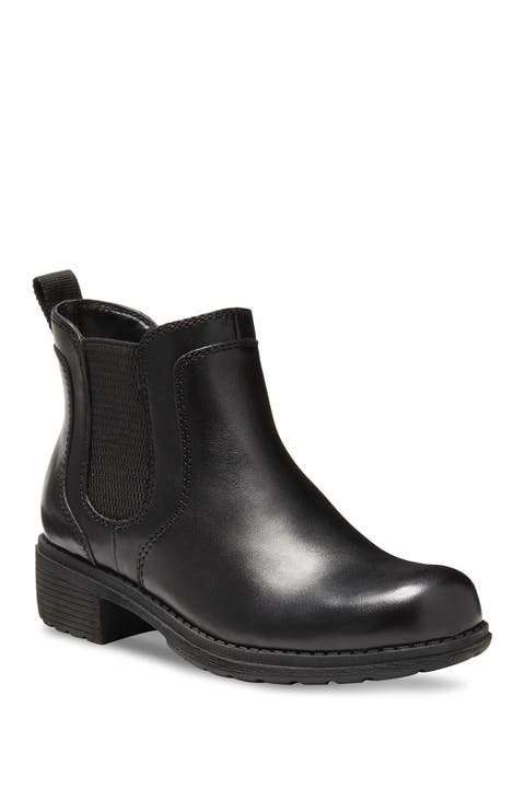Double Up Leather Chelsea Boot
