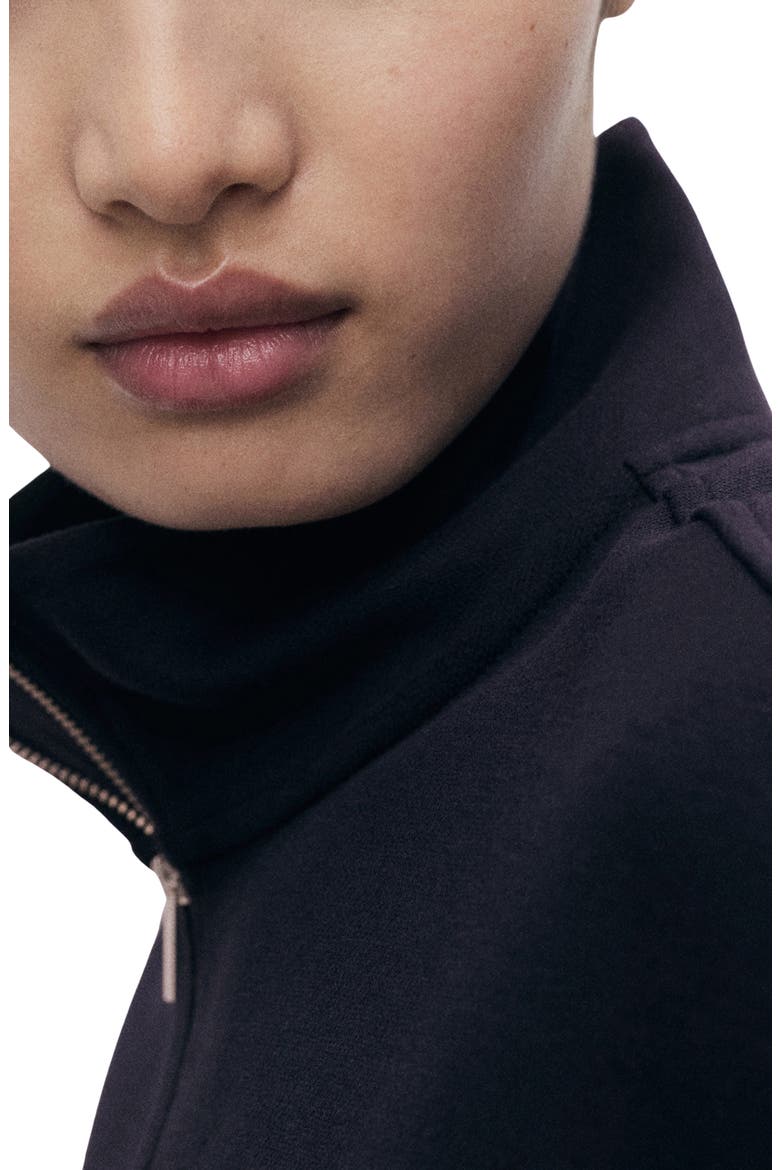 Half Zip Sweatshirt, Alternate, color, NAVY