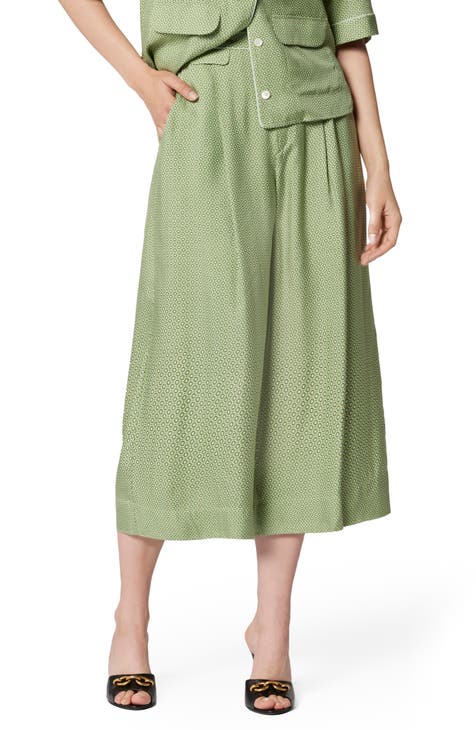 Allete Crop Wide Leg Pants