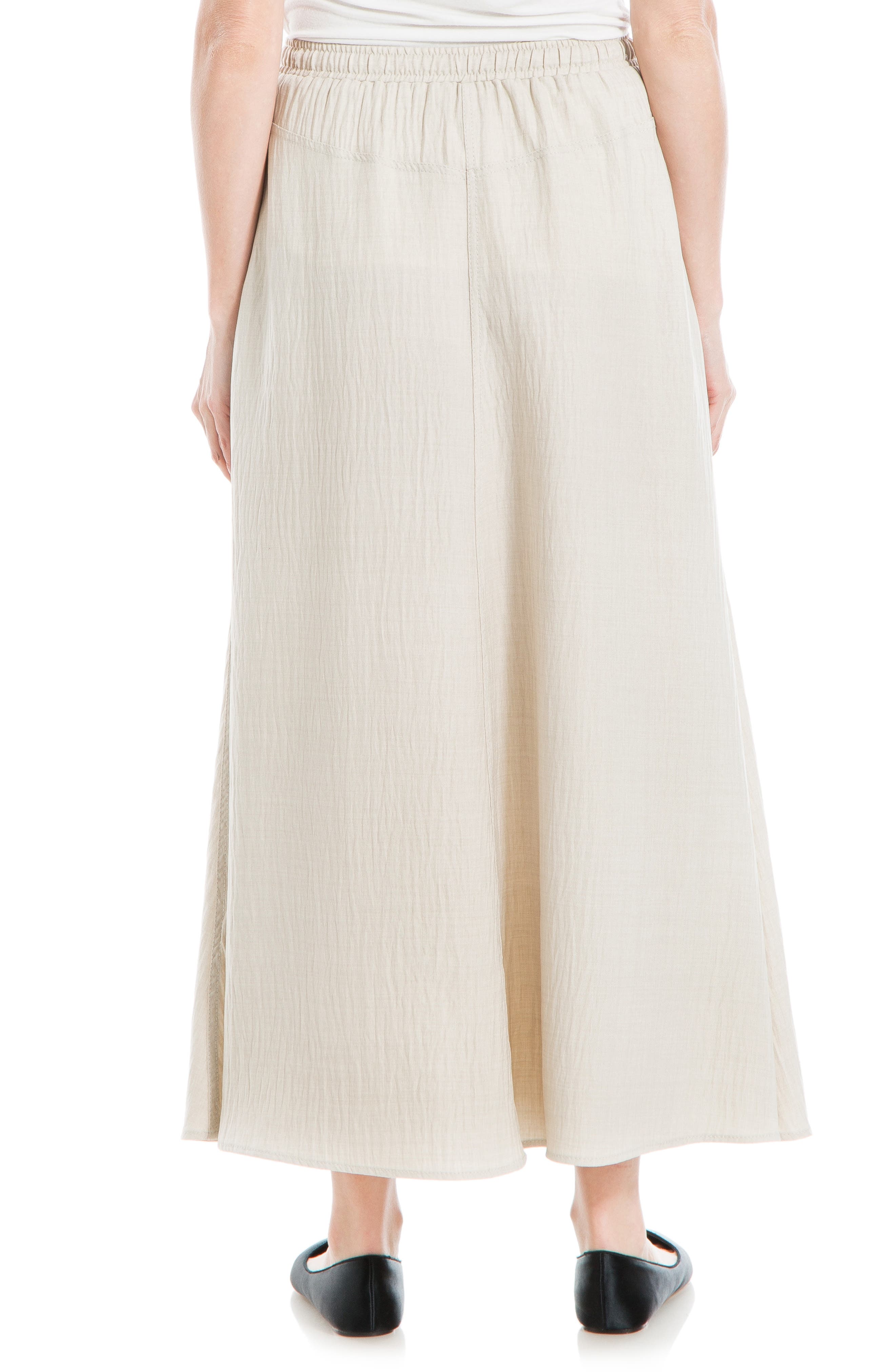 Textured Crop Maxi Skirt - image 4