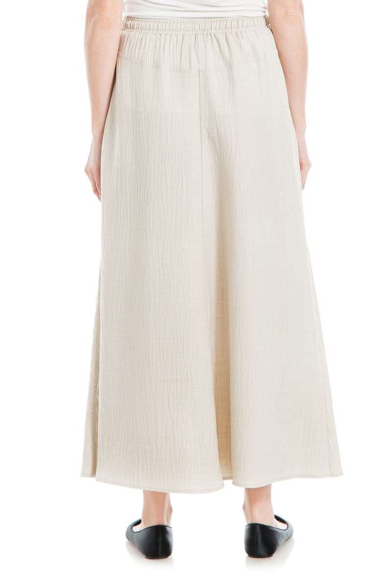 Textured Crop Maxi Skirt, Alternate, color, HEATHER OATMEAL