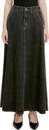 FREEMARKET A-Line Denim Maxi Skirt