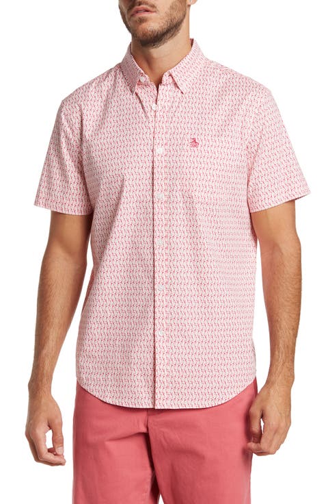 Geo Print Short Sleeve Shirt