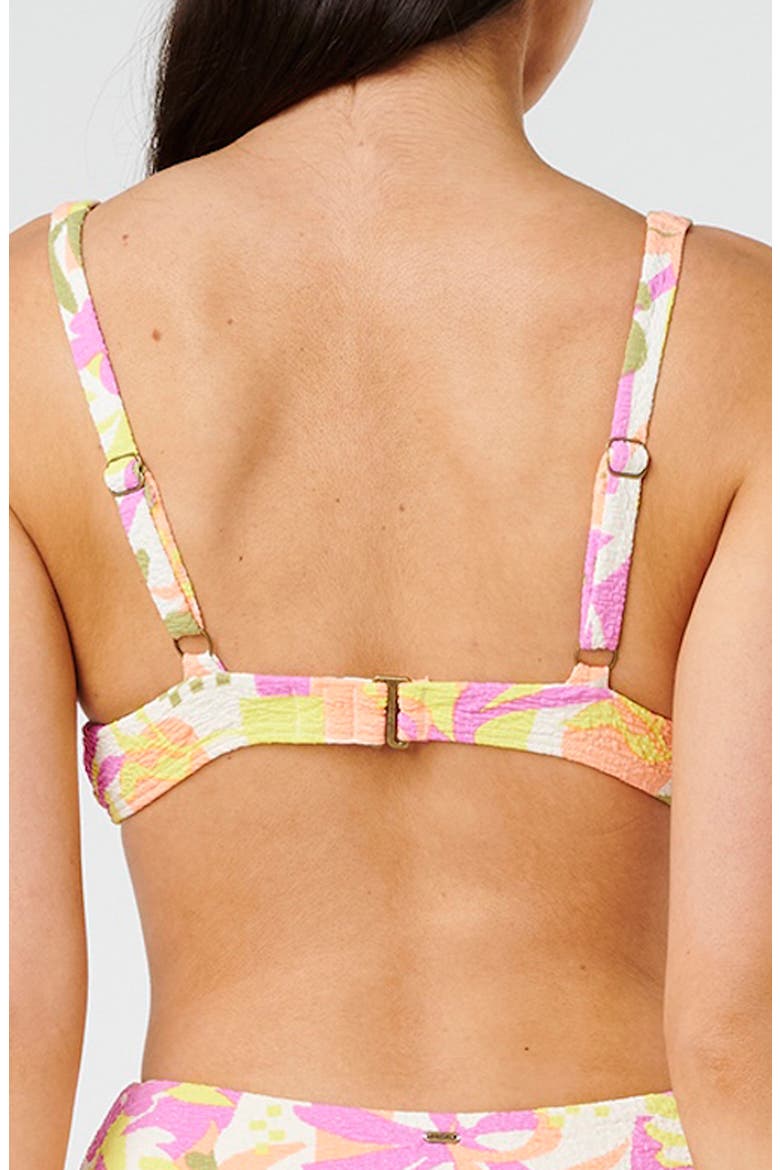 Topanga Geo Bikini Top, Alternate, color, MULTICOLOR