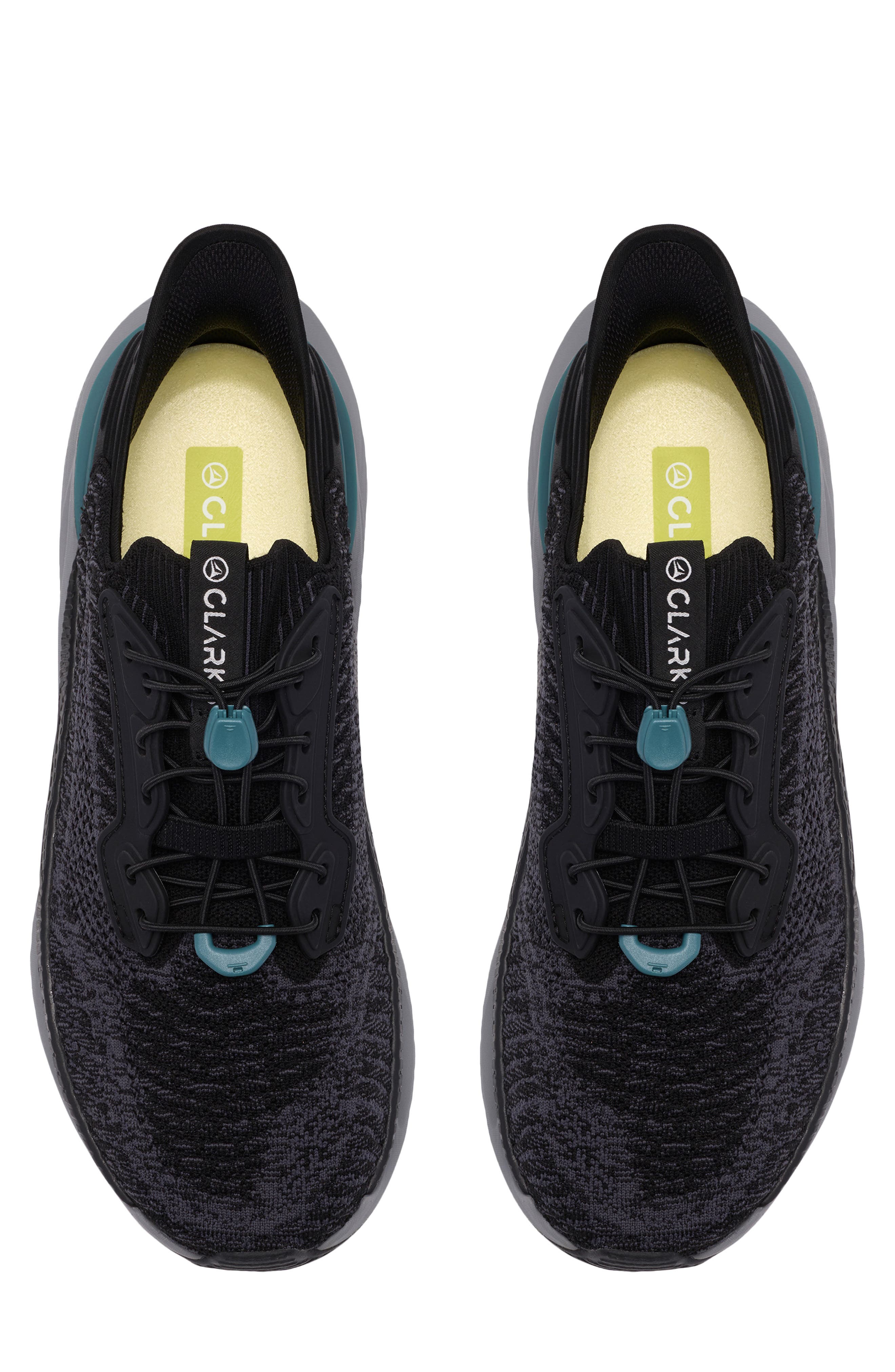 Clarks<sup>®</sup> Pace Rise Sneaker, Alternate, color, Black Multi