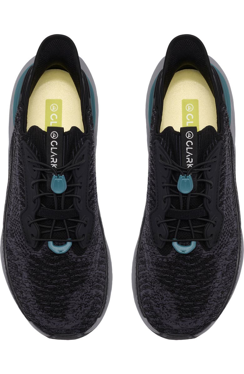 Clarks<sup>®</sup> Pace Rise Sneaker, Alternate, color, Black Multi