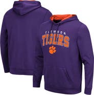 COLOSSEUM Men's Colosseum Purple Clemson Tigers Resistance Pullover Hoodie