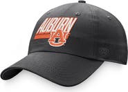 TOP OF THE WORLD Men's Top of the World Charcoal Auburn Tigers Slice Adjustable Hat