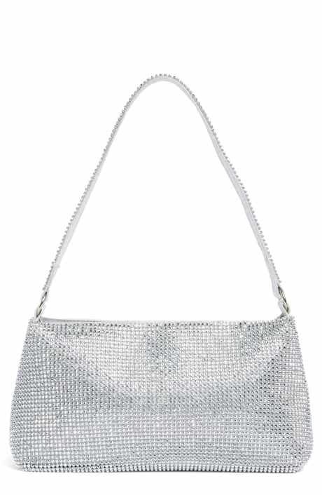 Jessica McClintock Jolene Rhinestone Embellished Shoulder Bag