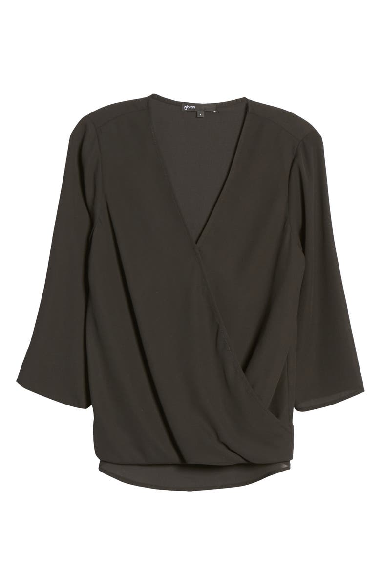 GIBSONLOOK Surplice Blouse, Alternate, color, 