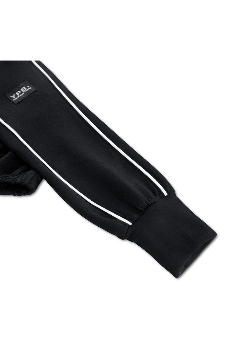 abercrombie kids Kids
 NeoKnit Raglan Pullover Hoodie, Alternate, color, Black Beauty Beautiful Black