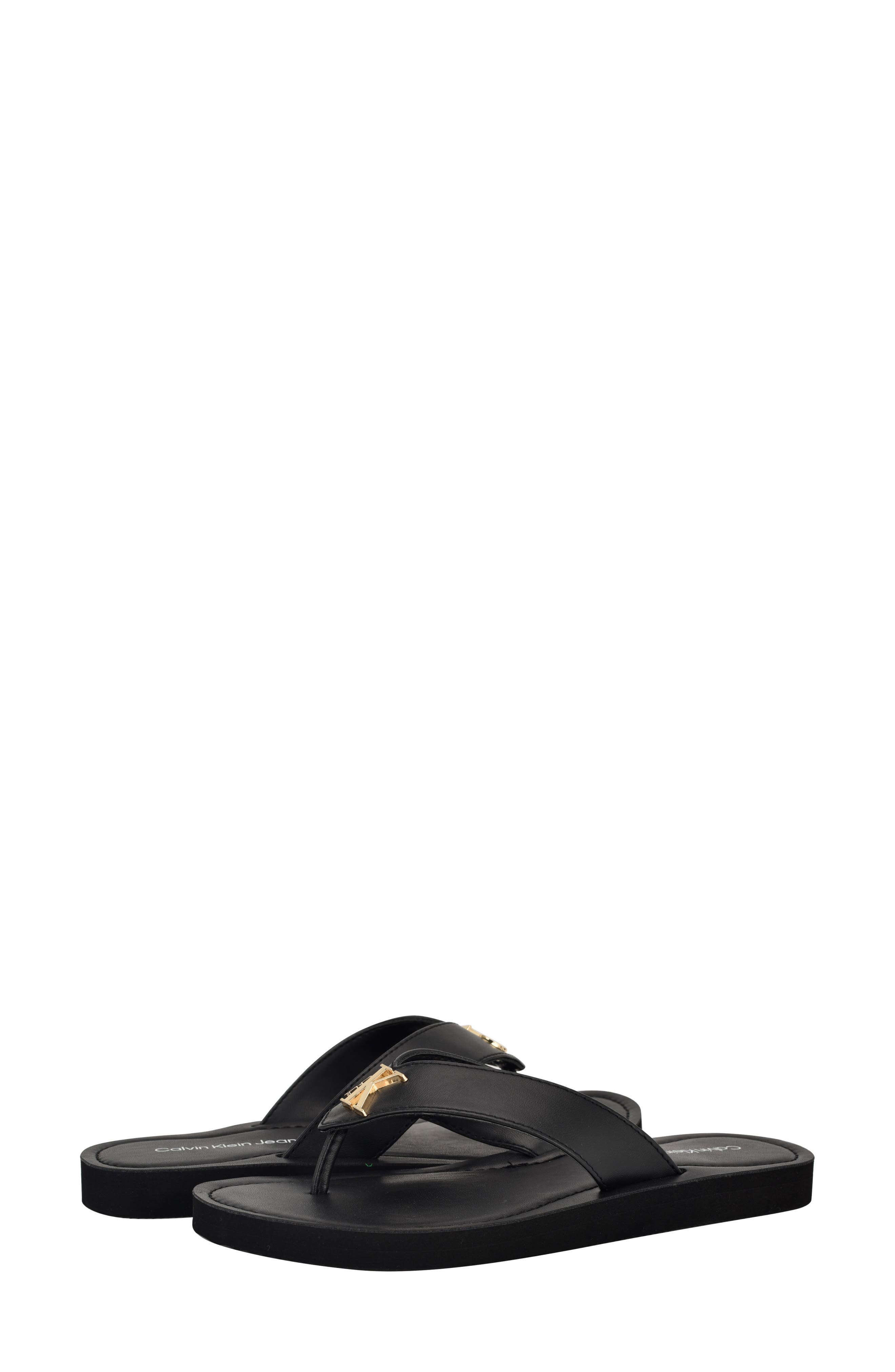 Calvin Klein Jaimze Flip Flop, Alternate, color, 