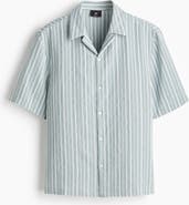 H&M Regular Fit Lyocell-blend Resort Shirt