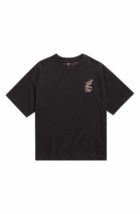 DENIM AND FLOWER Kids' Embroidered Paris Cotton Graphic T-Shirt