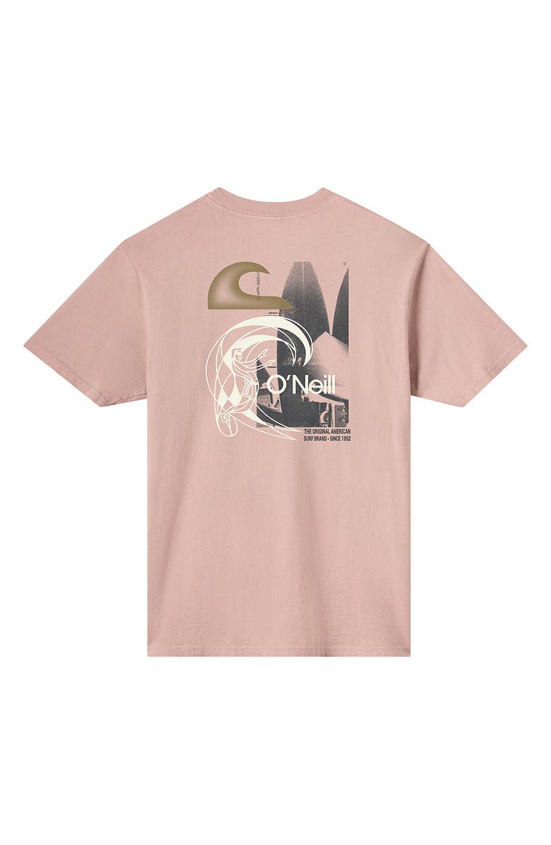 O'Neill OG Shaper Cotton Graphic T-Shirt, Alternate, color, Deauville Mauve