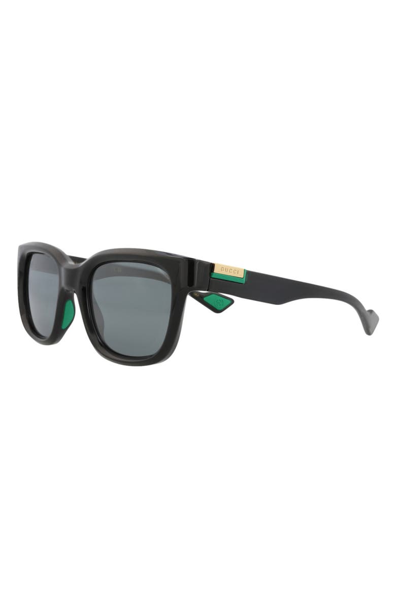 Gucci Novelty Sunglasses, Alternate, color, Black Black Grey