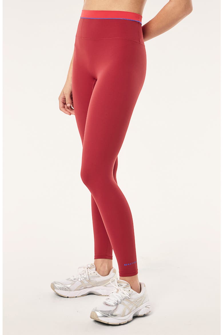 The Reflect Full Length Leggings, Alternate, color, CHERRY/ STRAWBERRY