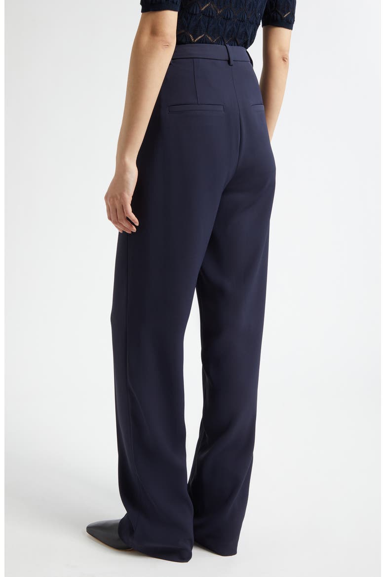 Elsa High Rise Straight Leg Trousers, Alternate, color, TWILIGHT NAVY