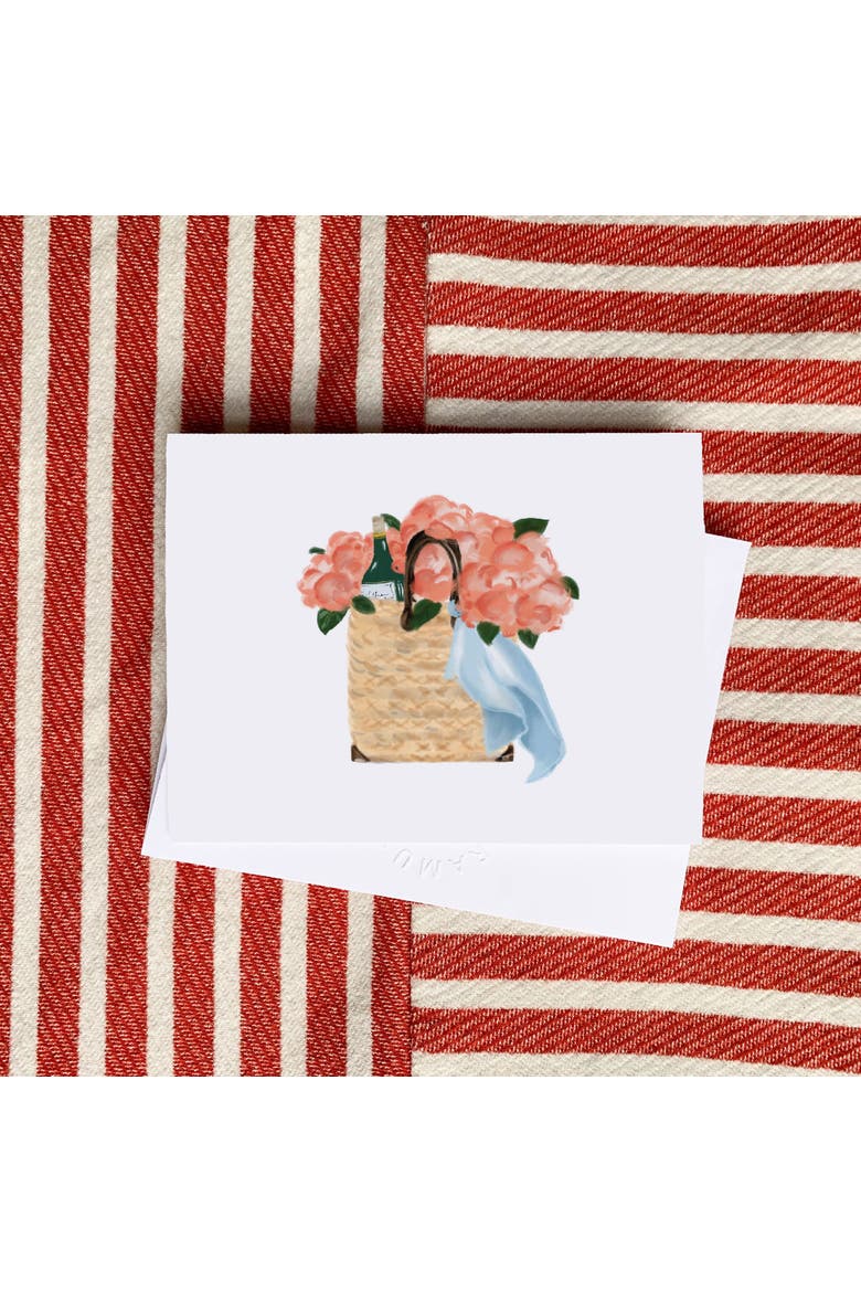 Everyday Greeting Card Pack (3ct) "Champagne Peonies Bag", Alternate, color, Multi-Pack