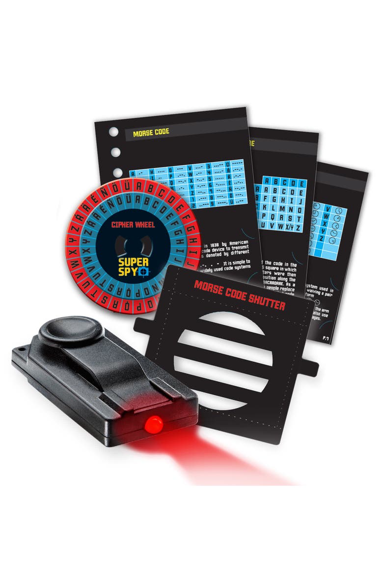 4M KidzLabs Spy Science, Assemble A Secret Messages Journal, Kids 8+, Alternate, color, Multicolored