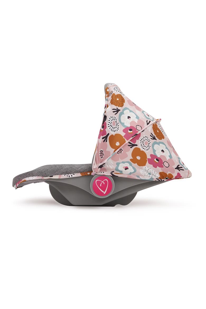 Melange Flora 3In1 Doll Car Seat, Alternate, color, Multicolored