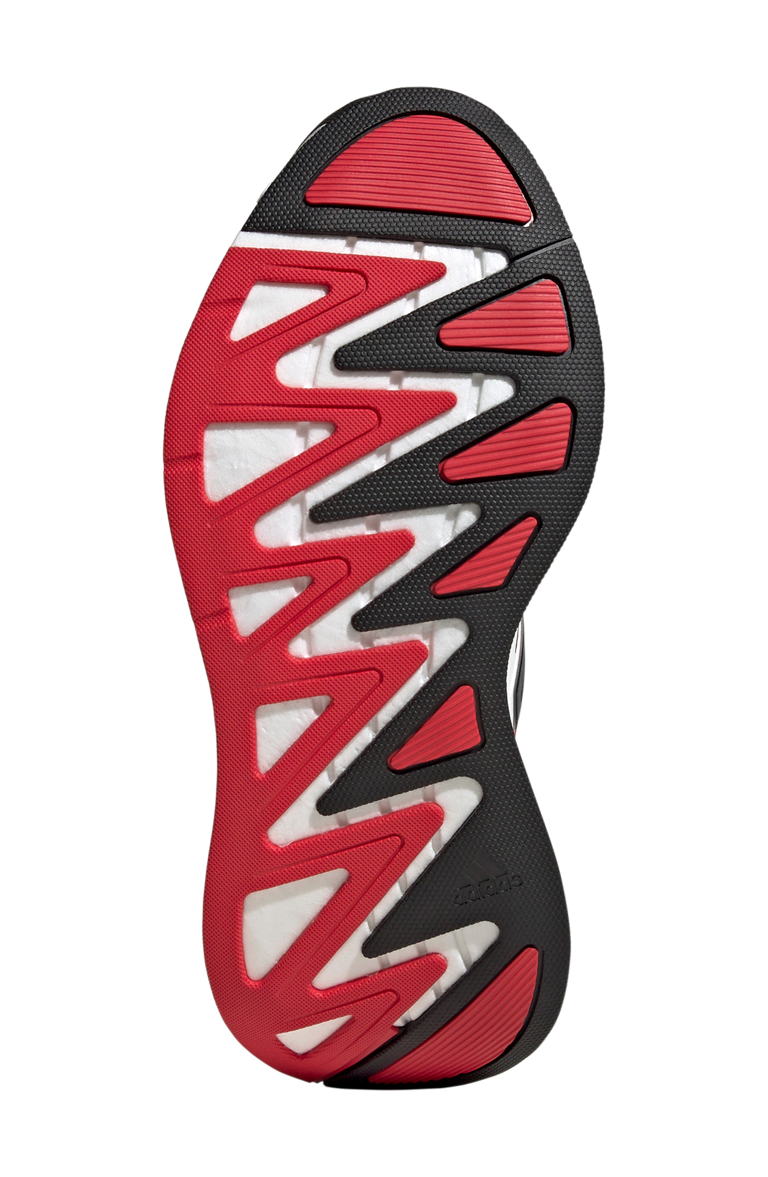 adidas Adizero Aruku Sneaker, Alternate, color, White/Pure Ruby/Black