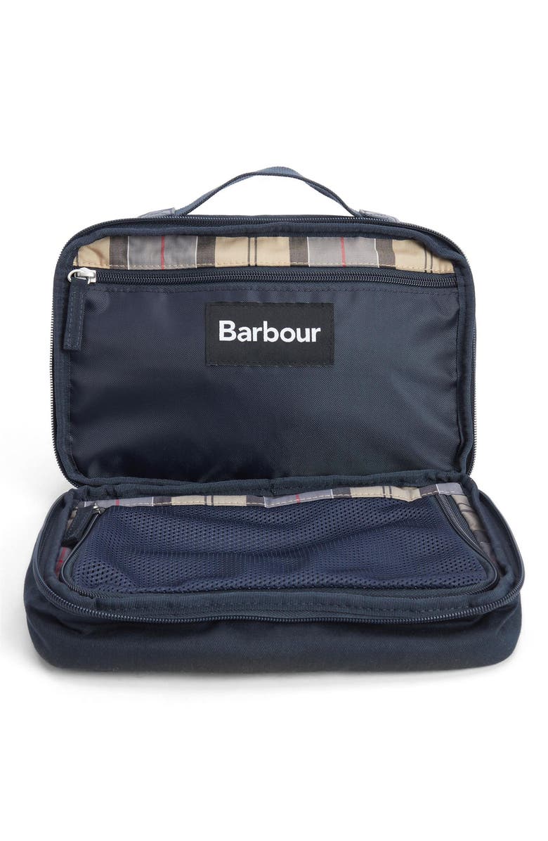 Barbour Cascade Cotton Twill Dopp Kit, Alternate, color,